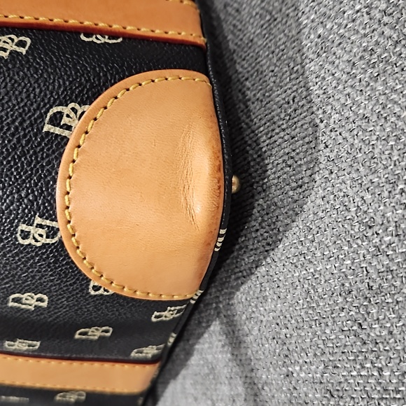 Dooney & Bourke Domed Signature Leather Satchel - Picture 10 of 10